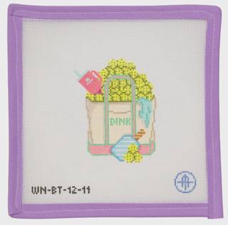 11 Points in Pickleball Boat & Tote by Wheelhaus Needlepoint (thumbnail)