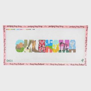 Oklahoma Pillow by Cactus Needlepoint (thumbnail)