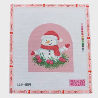Merry Snowman by Lucky Lotus (thumbnail)