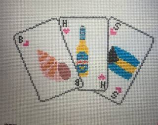 Destination Playing Cards- Bahamas by Poppy J Stitches (thumbnail)