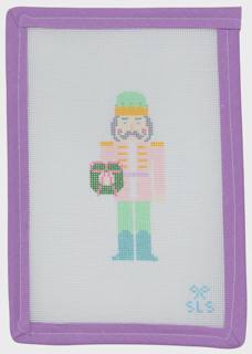 Pink Pastel Nutcracker by SLS Needlepoint (thumbnail)