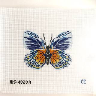 Butterfly Ornament - Blue Autumn by Initial K Studio (thumbnail)