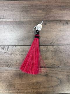 Horse Hair Tassel Needle Threader - Pink by Pip & Roo Needleworks (thumbnail)