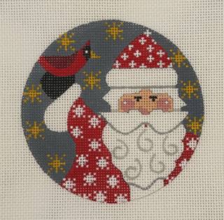 Traditional Santa with cardinal CH-1487 by Danji Designs (thumbnail)
