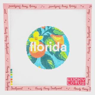 Florida Orange Tree Round by Lucky Lotus (thumbnail)