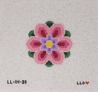 Geometric Flower Insert Pink by Laura Love Designs (thumbnail)