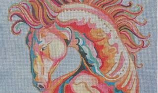 AN530 Anything but white horse by Colors of Praise Art Studio (thumbnail)