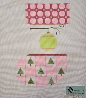 Stocking With Ornament Stocking by Sew Much Fun Needlepoint (thumbnail)