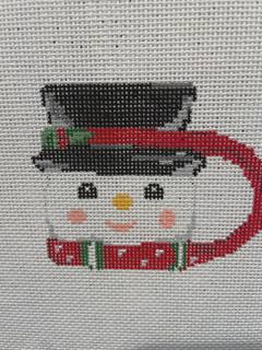 Snowman Mug by Pinpoint Needlepoint (thumbnail)