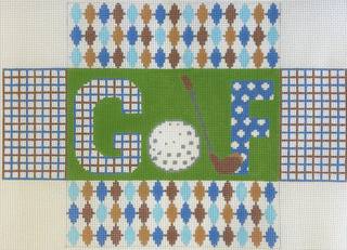 Brick Cover - Golf by Gayla Elliott Designs (thumbnail)