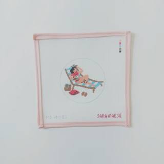 Sunbathing Round by Mopsey Designs (thumbnail)
