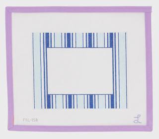 Blue Stripe Frame - 4" x 6" by Lycette Designs (thumbnail)
