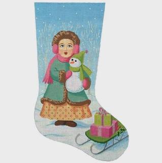 Victorian Girl Stocking by Labors of Love (thumbnail)