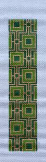 Emerald Key Fob by Saturnalia Stitching (thumbnail)