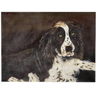 Spaniel Laying by Walkers Needlepoint (thumbnail)