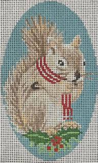 Squirrel Ornament ASIT505 by A Stitch in Time (thumbnail)