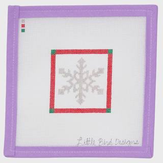 Silver Snowflake by Little Bird Designs (thumbnail)