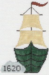 Thanksgiving Plymouth Rock & Ship by Kathy Schenkel (thumbnail)