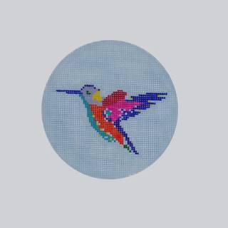 Hummingbird Canvas by Cabell Stitchery (thumbnail)