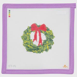 Holiday Wreath by Goodpoint Needlepoint (thumbnail)