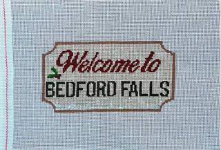 Welcome to Bedford Falls by Evergreen Needlepoint (thumbnail)