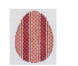 AC167 Egg - Peach Stripes by Abigail Cecile (thumbnail)