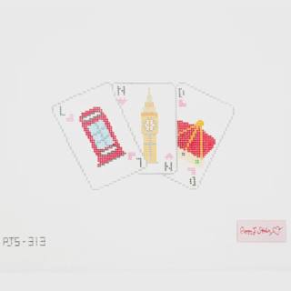 London Playing Cards by Poppy J Stitches (thumbnail)