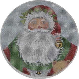 merry santa ornament by Melissa Shirley Designs (thumbnail)