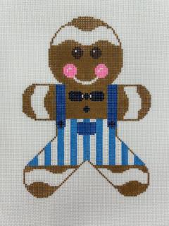 Gingerbread Boy - Blue by Rachel Donley (thumbnail)