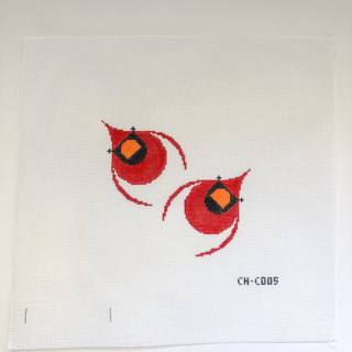 Cardinals in Flight by Meredith Collection (thumbnail)