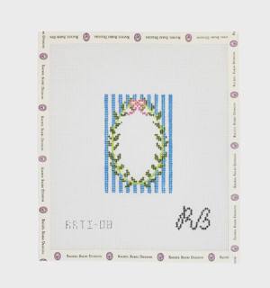 Striped Wreathe by Rachel Barri Designs (thumbnail)