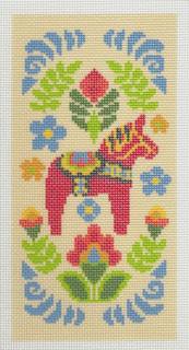 Hungarian Rose Blue by Needlepaint (thumbnail)