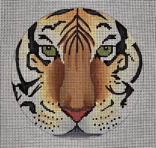 tiger ornament, large by JP Needlepoint (thumbnail)