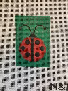 Ladybug Luggage tag insert by Nash and Daughter (thumbnail)