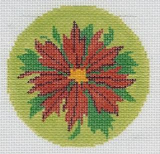 Round - Poinsettia Red by Lee's Needle Arts (thumbnail)