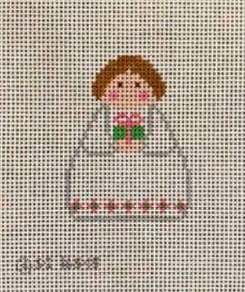 White Angel w/ Pink & Green Present by KCN Designers (thumbnail)