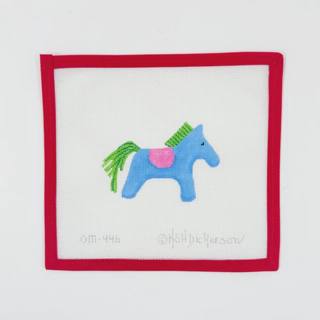 Fashion Horse - Blue by Kate Dickerson Needlepoint Collections (thumbnail)