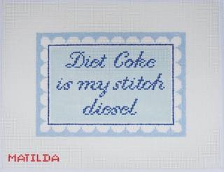 Diet Coke is My Stitch Diesel by Oz Needle and Thread (thumbnail)