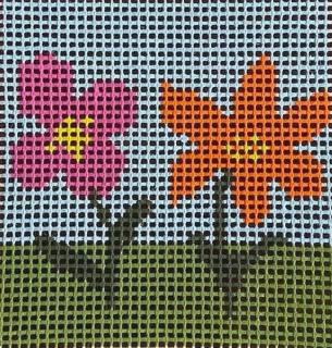 Two Blooms Stitchin' Littles by Purple Palm Designs (thumbnail)