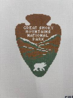 National Park Crest Smoky Mountains by Fire and Iris Designs (thumbnail)