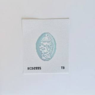 Wedgewood Egg with Jar Printed Canvas by KCN Designers (thumbnail)