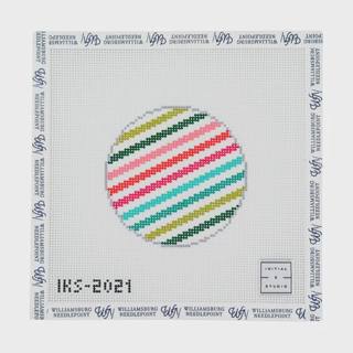 Stripes Ornament by Initial K Studio (thumbnail)