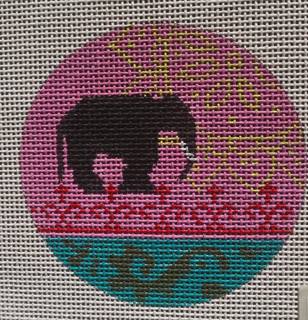 Elephant/Indian pattern by Colors of Praise Art Studio (thumbnail)