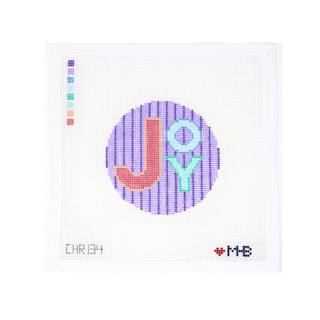 Joy Stripes Round by Love MHB Studio (thumbnail)