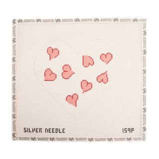 Heart Pillow - Pink by Silver Needle (thumbnail)
