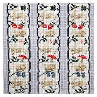 Bunny Garden Pillow by Spruce Street Studio (thumbnail)