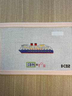 Cruise Bag Charm by Susan Battle Needlepoint (thumbnail)