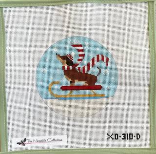 Holiday Pooch-Dachshund by Meredith Collection (thumbnail)