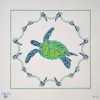 Sea Turtle "Honu" by Blue Ridge Stitchery (thumbnail)