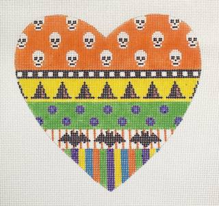 halloween heart - skulls by Kangaroo Paw Designs (thumbnail)